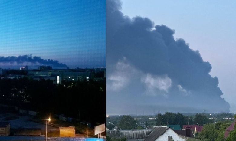 Două centrale energetice din regiunea Lipețk, Rusia, au fost cuprinse de foc după emiterea unei alerte de balistice. 