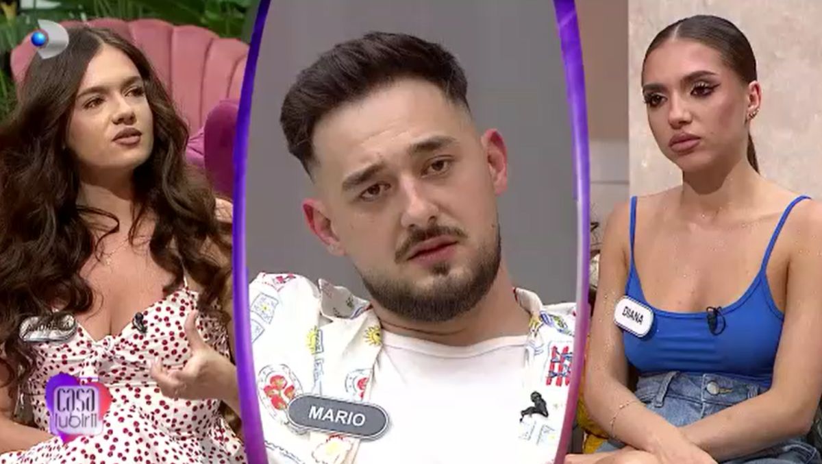 Concurenții „Casa iubirii” nu mai suportă comportamentul lui Mario față de Andreea și Diana: „Schimbi fetele ca pe șosete”. Cum reacționează tânărul