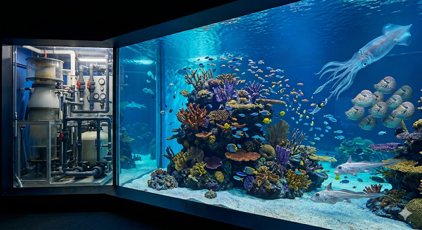 Sisteme de filtrare pentru acvarii și proiectare inginerească oceanică