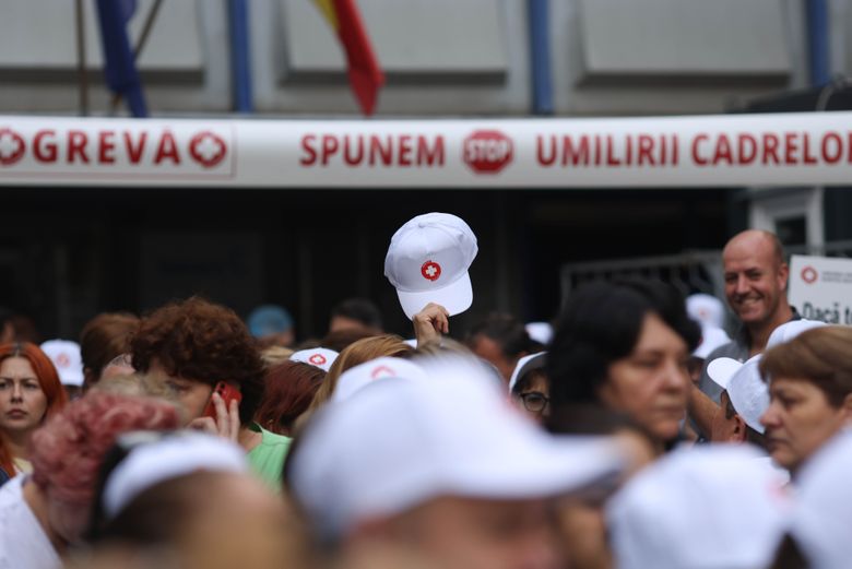 Angajații din Sănătate au intrat în grevă generală, după eșecul negocierilor cu autoritățile