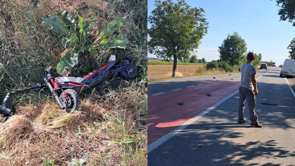 Un băiat de 14 ani și-a dat ultima suflare după ce a fost acroșat de o mașină, în județul Bihor. Se afla pe trotineta electrică