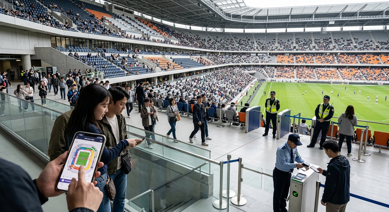 Numerotarea locurilor pe stadion menține fiecare public organizat, ajutând vizitatorii să găsească rapid locuri, îmbunătățind în același timp siguranța.