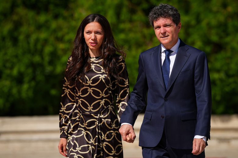 Nicușor Dan și Mihaela Grădinaru