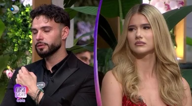 Valentin și Daniela în ediția de azi.