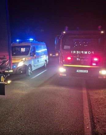 accident Corbii Mari, județul Dâmbovița
