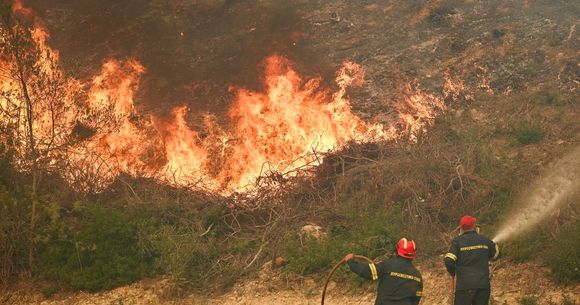 incendiu halkidiki