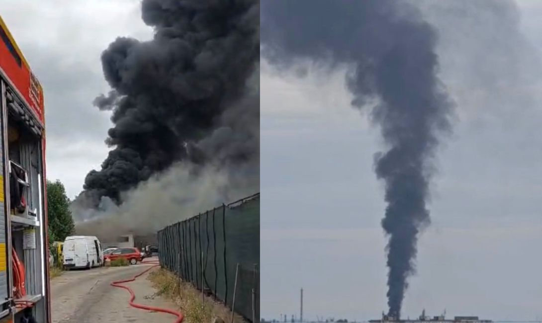 BREAKING NEWS Deflagrație în apropierea rafinăriei din Ploiești! S-a emis RO-Alert