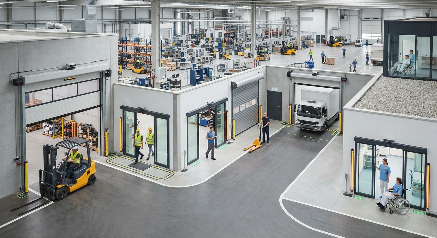 Senzori industriali care stimulează automatizarea în deschiderile
