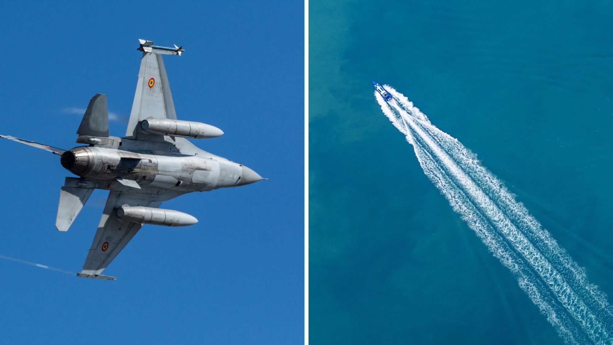 NEWS ALERT | Dronă marină, neutralizată de un avion F-16 în apropierea platformei Neptun Deep