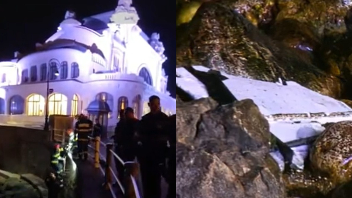 Autoritățile, în alertă! O bucată de dronă a ajuns la mal, lângă Cazinoul din Constanța