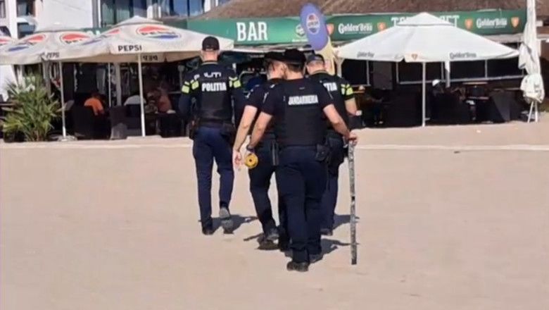 Alertă în Eforie! Un fragment de dronă a fost găsit pe plajă după ce un turist l-a scos din apă și l-a dus la foișorul salvamarilor