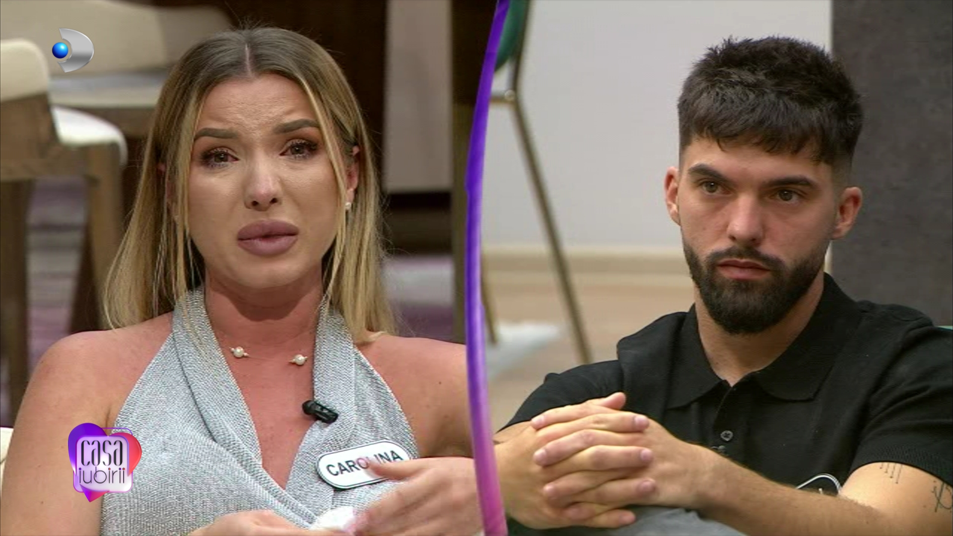 Carolina, în lacrimi și cu îndoieli în privința lui Sergiu: „Nu vreau să fiu folosită”