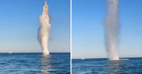 NEWS ALERT! Un fragment de dronă cu explozibil a fost distrus &icirc;n apropierea intrării pe brațul Sulina