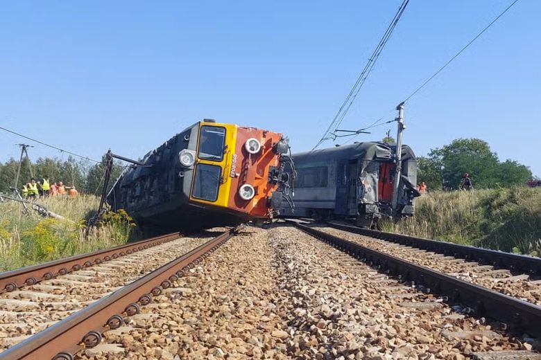 Incident feroviar în Polonia.