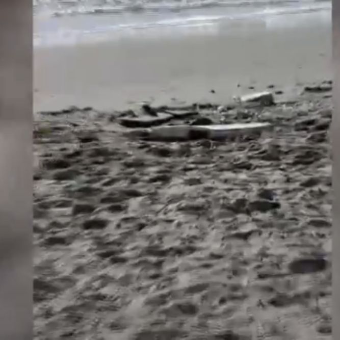 Un fragment de dronă a fost găsit pe plaja din Corbu