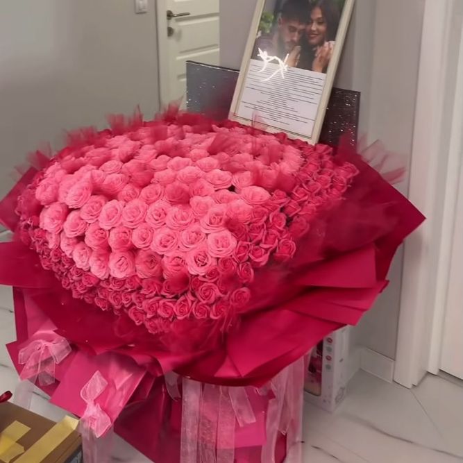 Lucia a avut parte de o surpriză.