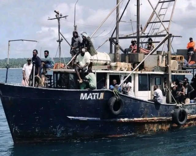 Un feribot s-a scufundat în largul coastelor din Vanuatu.