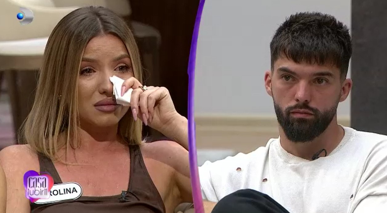 Carolina izbucnește în lacrimi după acuzațiile aduse de Sergiu. De la ce a pornit totul: „Mă doare că spune aceste lucruri”