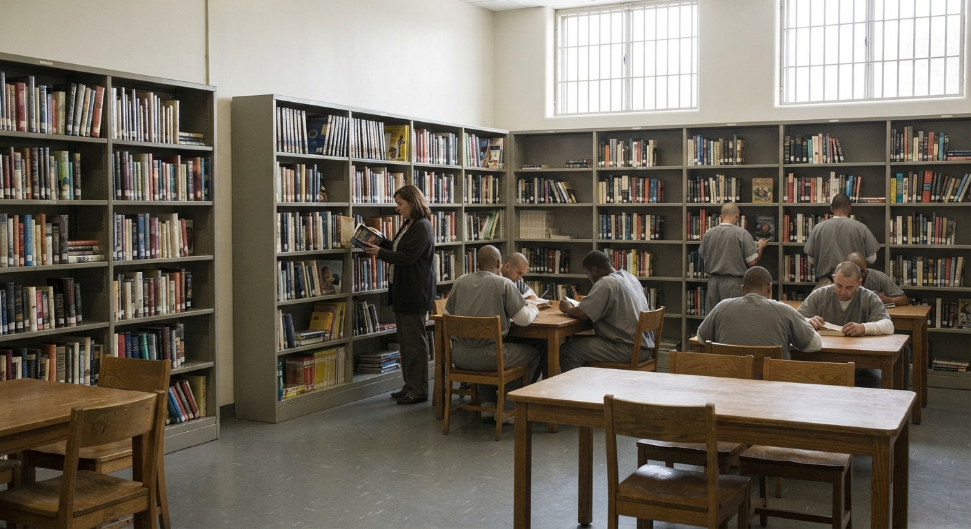 Bibliotecile închisorii cum transformă cărțile învățarea în spatele