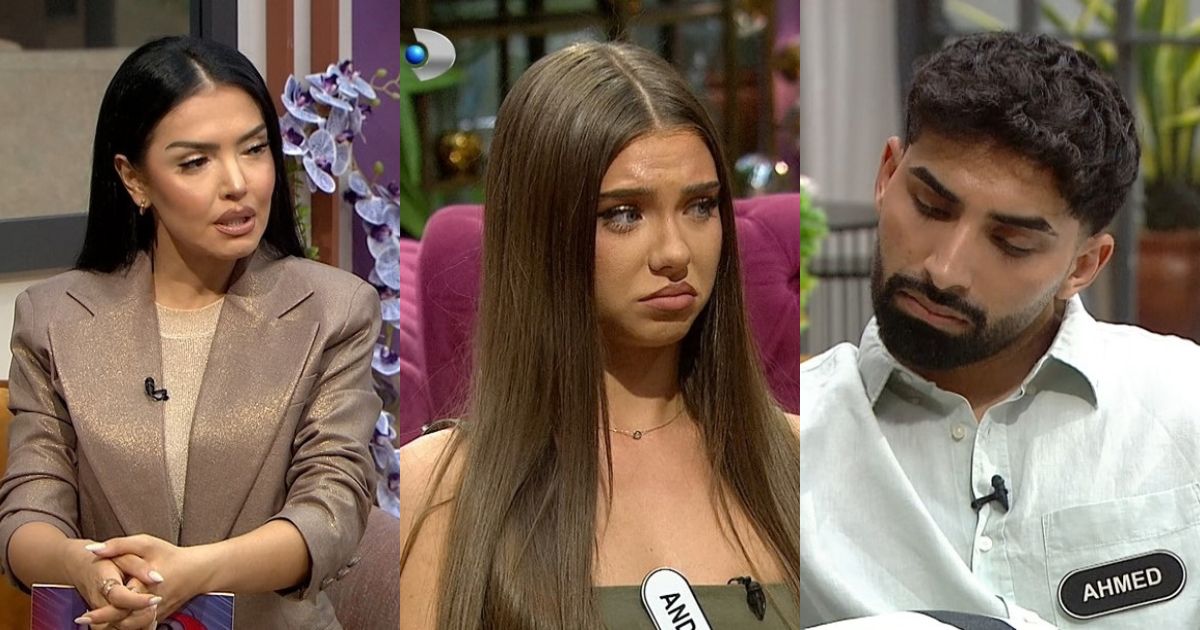 Andra și Ahmed au încălcat regulamentul emisiunii! Andreea Mantea aduce mesaje șocante: „Te temi că ne poate vedea cineva?” Aflați totul în ediția din „Casa iubirii” de sâmbătă, 26 septembrie, de la 16:00 și 19:00, la Kanal D