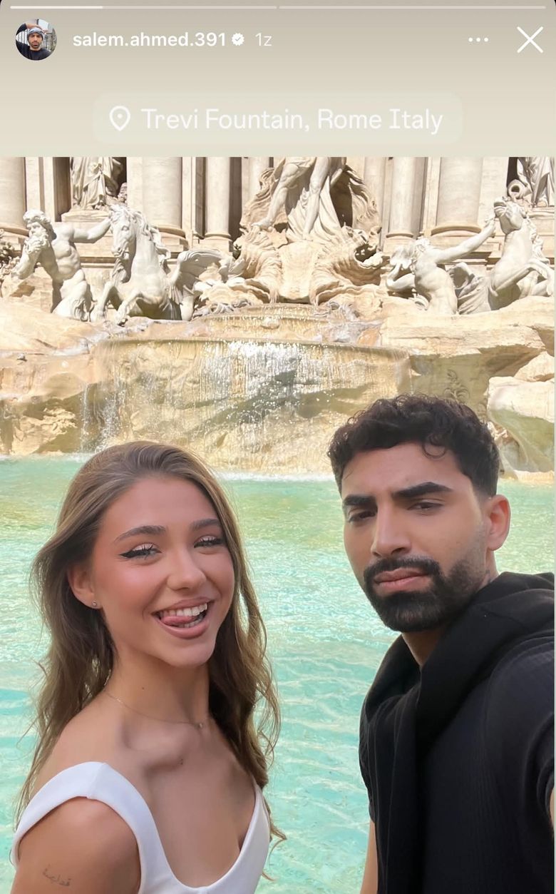 ahmed si andra casa iubirii - fontana di trevi