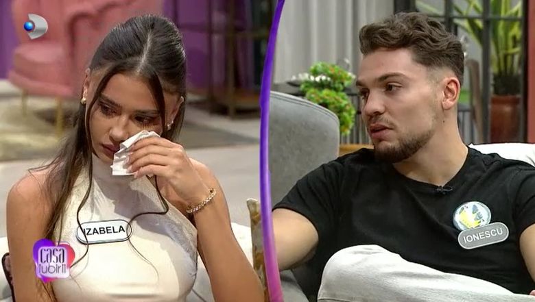 Izabela varsă lacrimi amare din cauza lui Ionescu: „M-ai trimis către alt bărbat!”