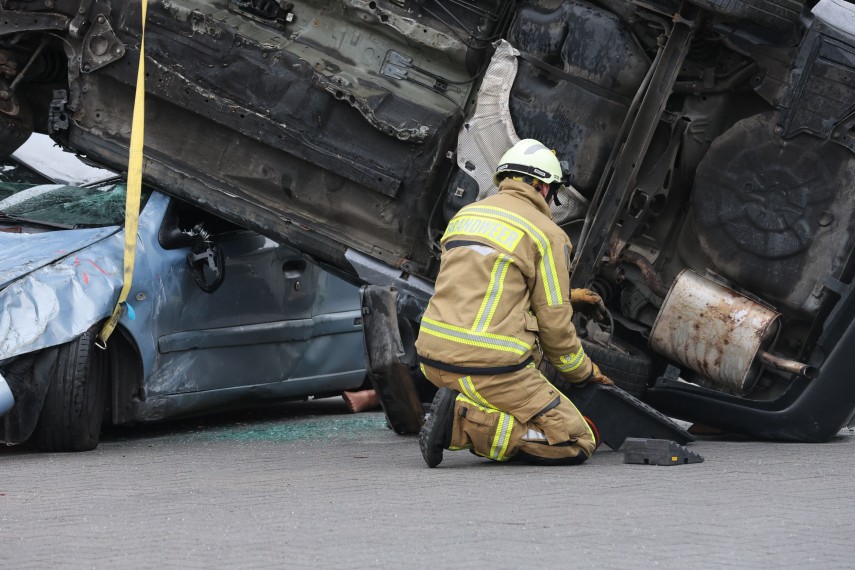 BREAKING NEWS. Trafic oprit pe DN 22, în Tulcea. Un ansamblu rutier s-a răsturnat pe șosea, iar circulația este deviată