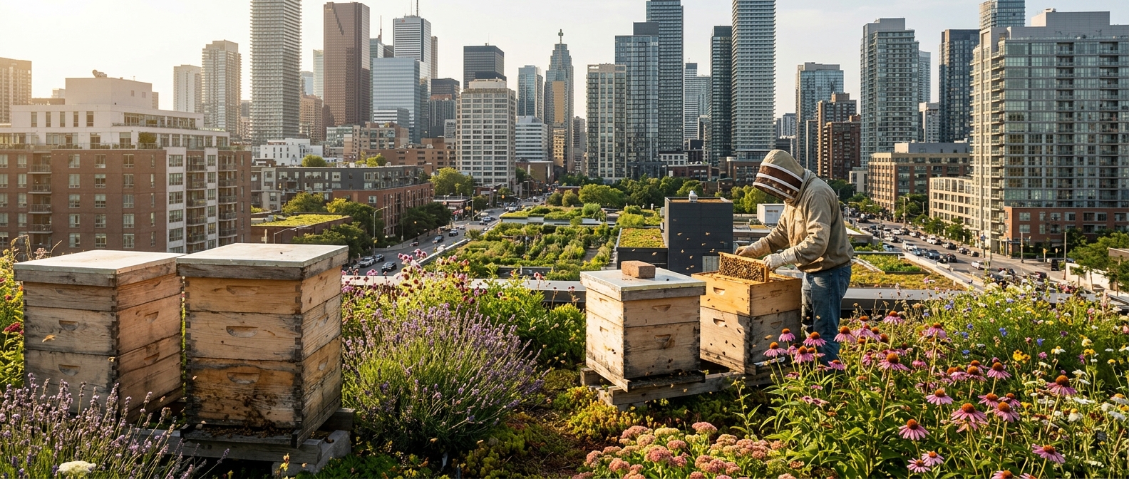 Apicultura urbană albine, polenizatori, ecologie și biodiversitate