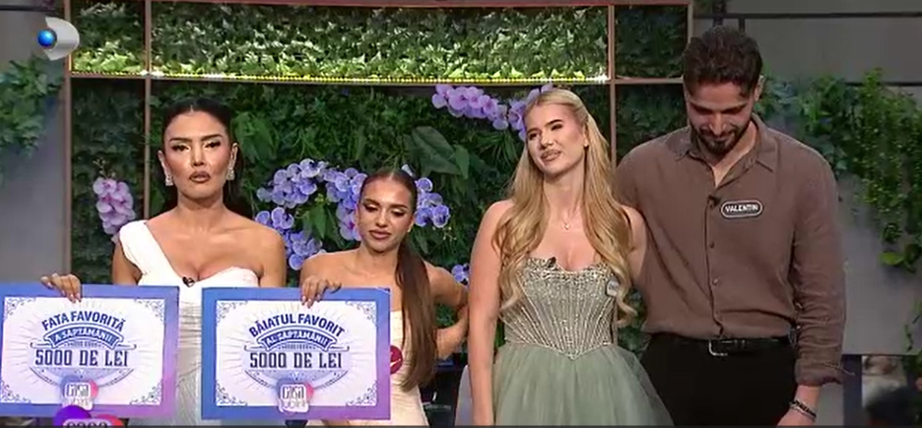 Cine este favoritul acestei săptămâni în „Casa Iubirii”. Andreea Mantea a făcut marele anunț în Gala de duminică, 4 octombrie