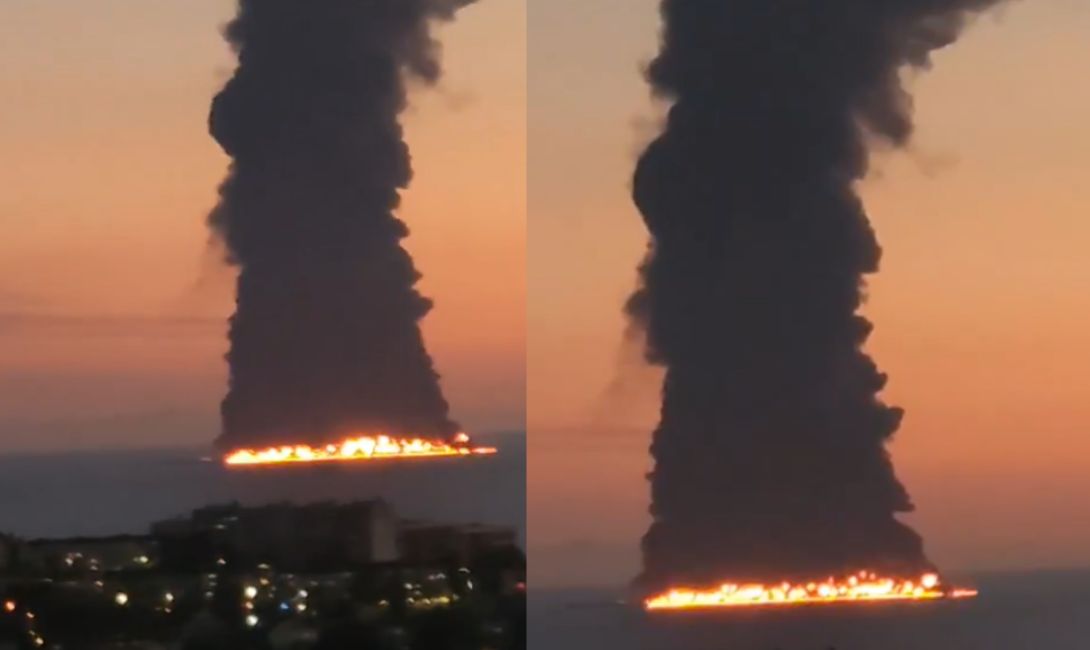 Ucraina a lovit un petrolier în Marea Neagră, în largul coastelor Rusiei. Pe vas se aflau 23 de persoane