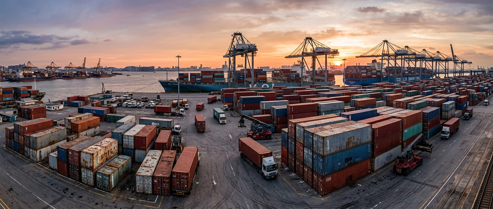 Containere: Comerțul maritim, reutilizarea și logistica globală