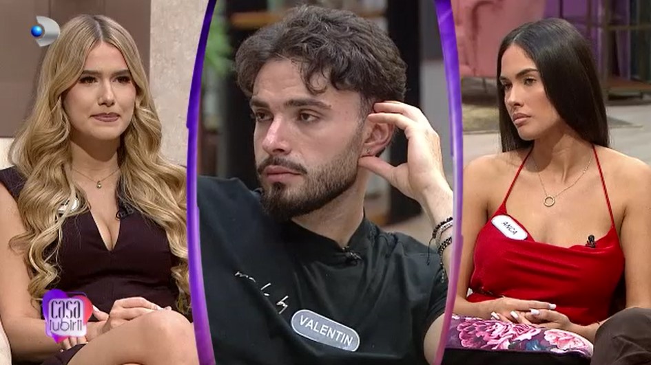 Valentin, prins la mijloc între Daniela și Anca? Daniela cedează și începe să plângă: „Nu sunt pregătită să-l văd cu altă fată”
