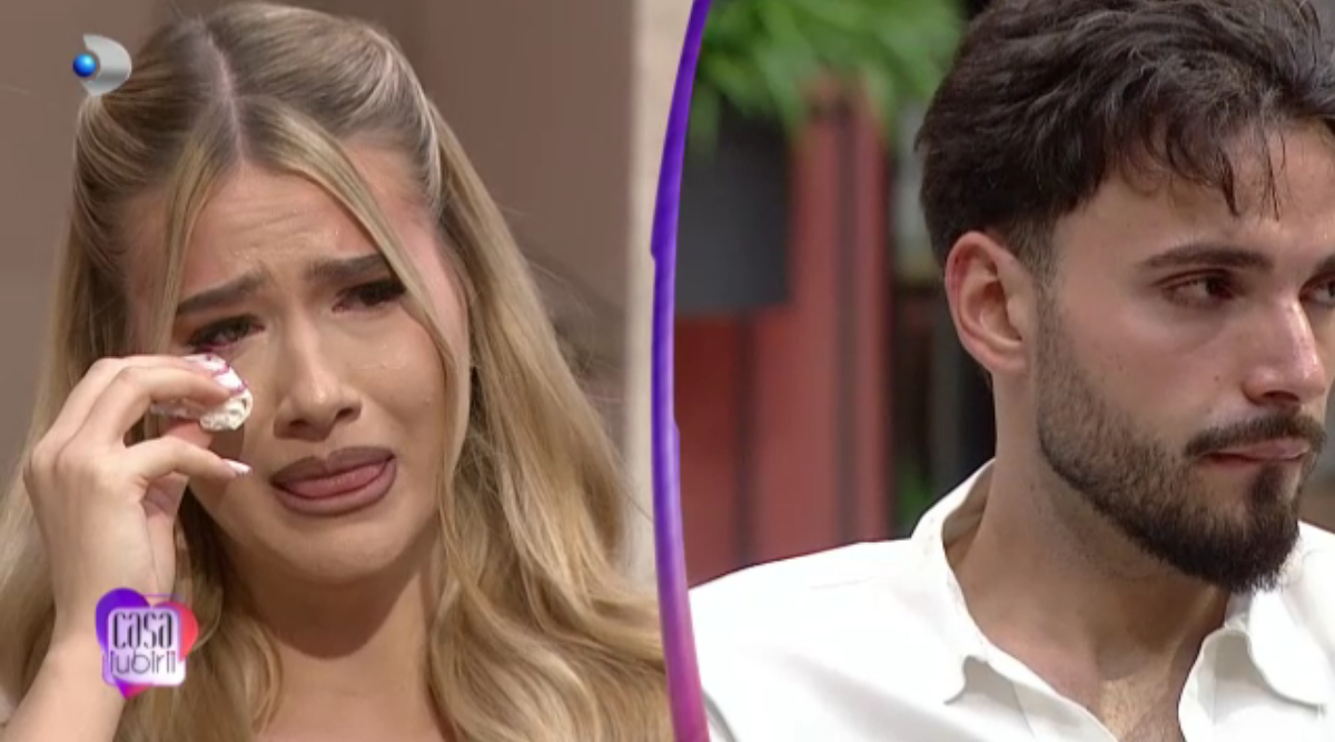 Cuvintele lui Valentin au distrus-o pe Daniela: ,,M-am simțit obligat”. Concurenta a vărsat lacrimi amare în ediția de astăzi a emisiunii “Casa iubirii”