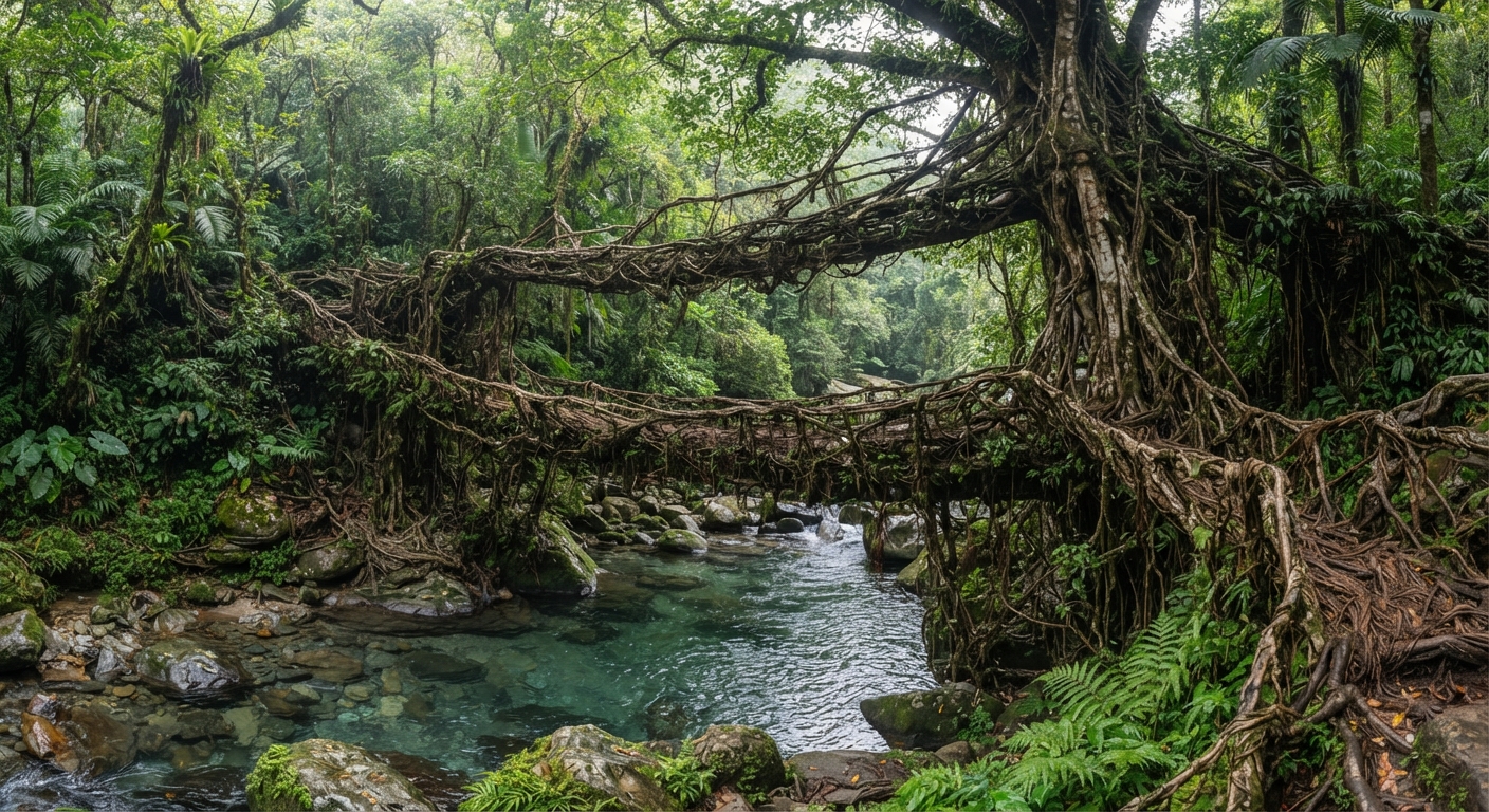 Poduri rădăcină vie: Inginerie durabilă crescută în natură
