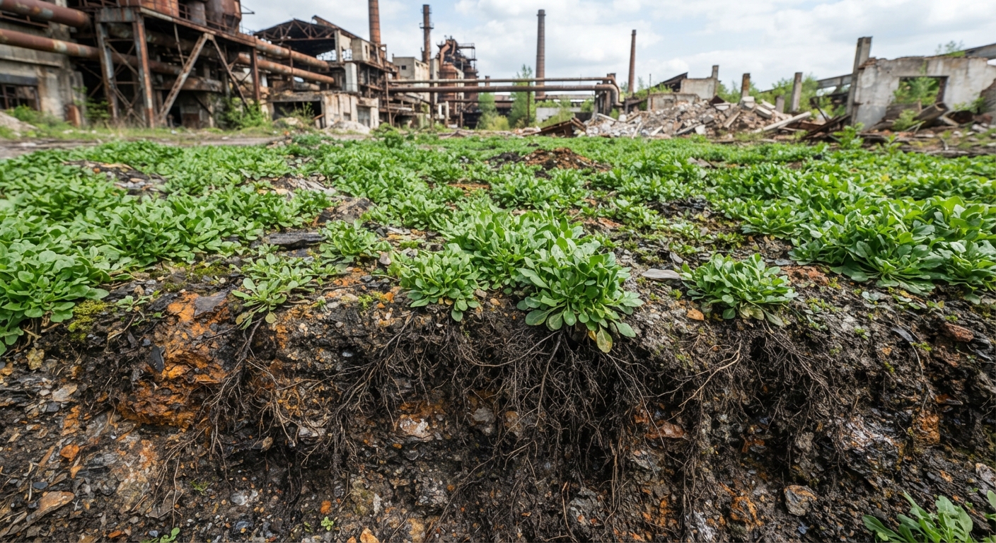 Plante, Metale, Sol: Fitoremedierea cuvântului cheie de contaminare