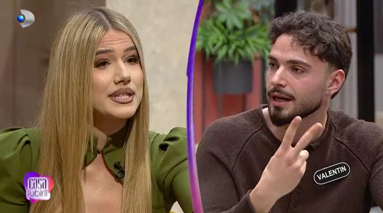 Replici usturătoare între Daniela și Valentin: „Ești un monstru. Nu ai suflet în tine!” Cei doi concurenți abia s-au mai putut abține