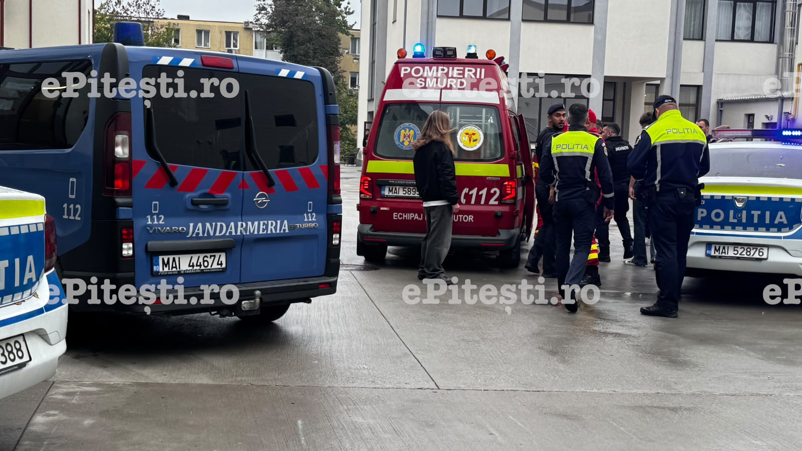 Un elev și-a atacat colegii cu o macetă într-un colegiu din Pitești. Un adolescent de 15 ani a ajuns la spital