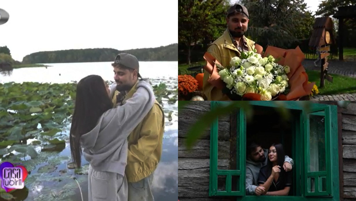 Imagini incendiare de la date-ul dintre Gabriela și Alexandru! Cei doi concurenți și-au dat frâu liber sentimentelor: „Suntem doi îndrăgostiți”