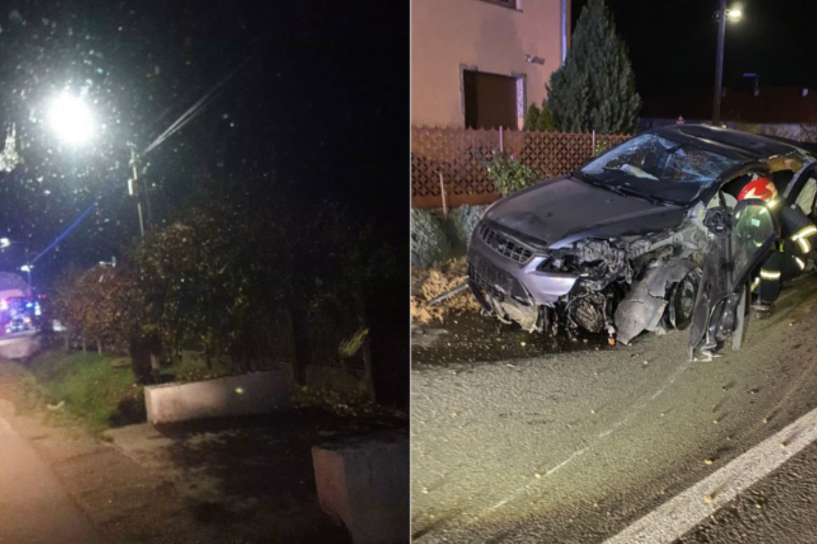 Un tânăr de 19 ani din Satu Mare luptă pentru viața lui, după ce s-a izbit cu mașina de un cap de pod. A fost proiectat în afara autoturismului, într-un șanț