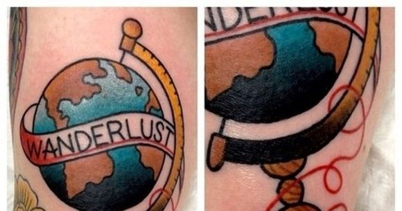 Isi doresc atat de mult sa calatoreasca incat si-au tatuat destinatiile pe corp! Iata cele mai EXPLOZIVE tatuaje