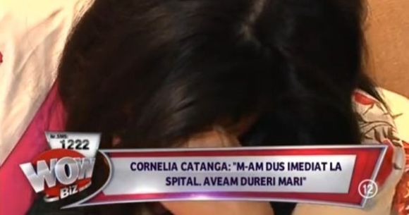 EXCLUSIV: CEA MAI NEAGRA ZI pentru Cornelia Catanga. A marturisit cu ochii in lacrimi ca A PIERDUT SARCINA!