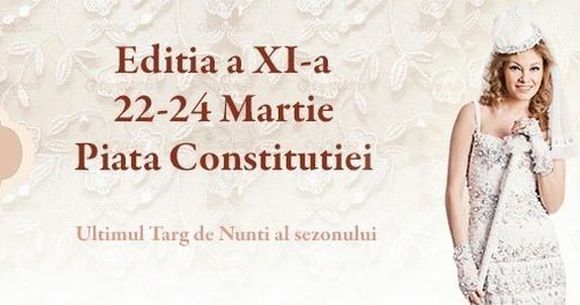 Ai planuri de casatorie? Vino la Targul National de Nunti al Romaniei si poti beneficia de reduceri si oferte speciale