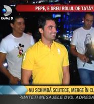 Isi ia Pepe in serios rolul de tata? Nu schimba scutece, merge in cluburi! VIDEO