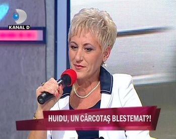 Parapsihologul Lidia Fecioru: "In familia lui Huidu este un blestem mostenit, pe linie barbateasca." VIDEO