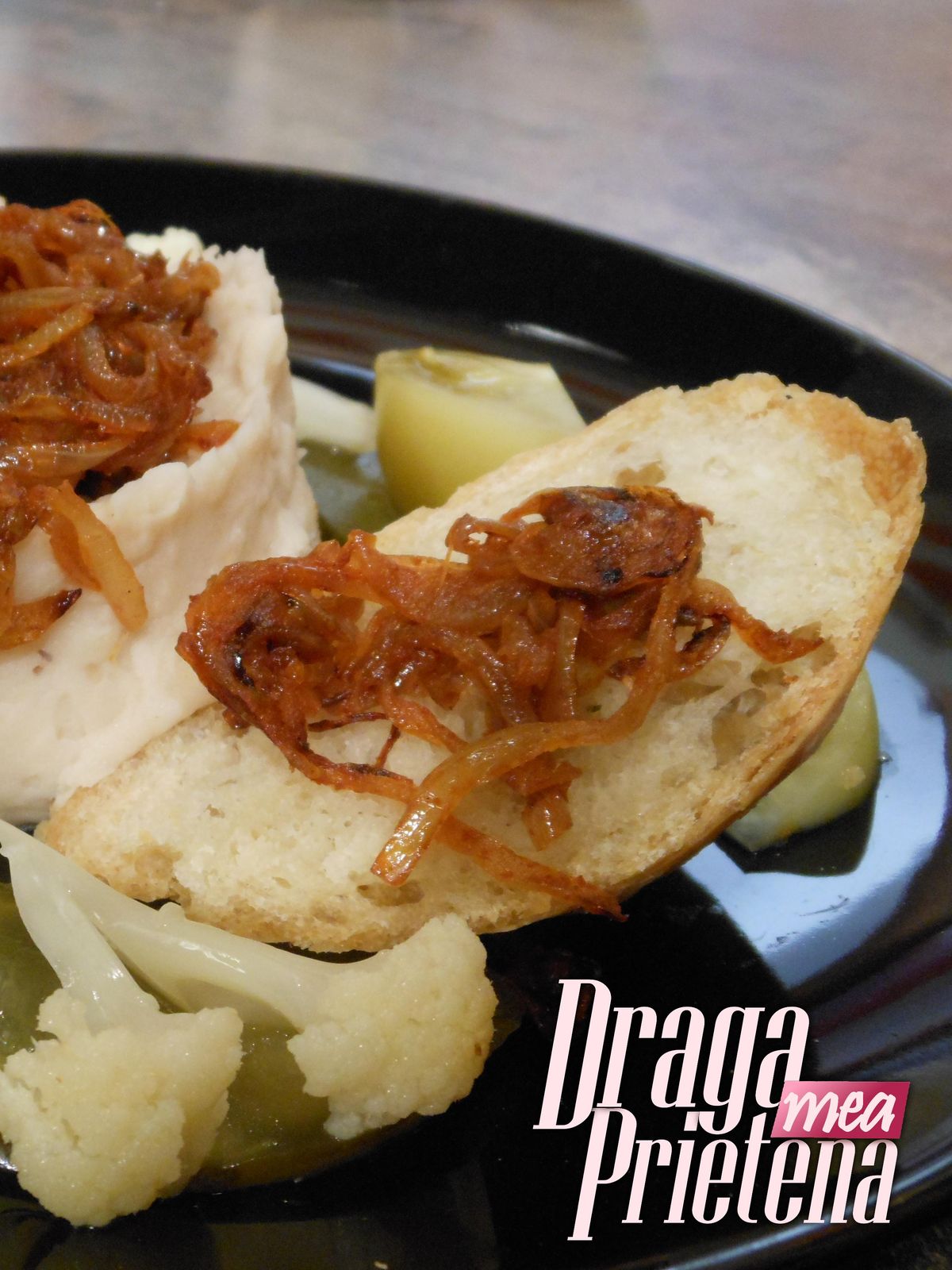 Fasole Batuta Cu Ceapa Caramelizata