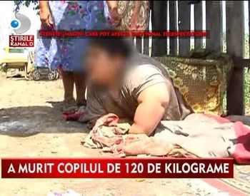 SOCANT! Copilul care cantarea 120 de kilograme la varsta de 6 ani A MURIT VIDEO