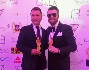 Chistian Sabbagh si Catalin Botezatu, premiati la Celebrity Awards &ndash; Barbati de succes