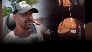 VIDEO| Alex Bodi recidivează: 300 km/oră spre mare