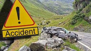 VIDEO| Accident cumplit pe Transfăgărășan. Șoferul a murit, iar prietenii lui sunt în stare gravă