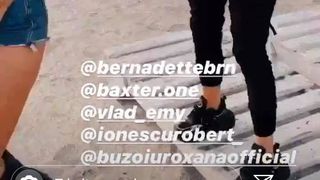 philip și berna pe plajă